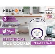 Rice Cooker WELHOME WRC-1211 12 Liter 3in1 Multifungsi/Penanak Nasi Welhome WRC1211 ORIGINAL