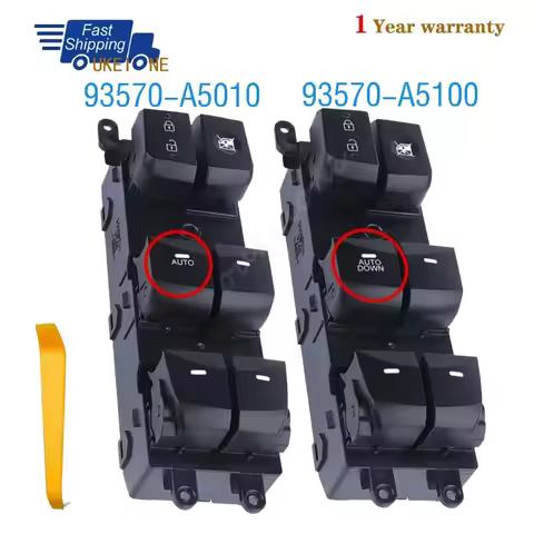 93570-A5010 93570-A5100 For Hyundai Elantra 2014 2015 2016 Front Left Electric Power Lifter Window S