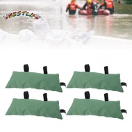 VBESTLIFE Flood Water Barrier Sand Bags  4Pcs Thickened Long Sandbags 19.7 x 9.8in Reusable Quick Ho
