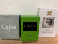 Valentino/creed/chole香水