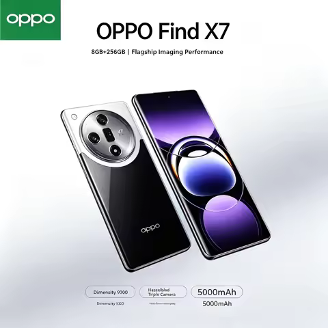 2026 new OPPO Find X7 5G 8GB+256GB Unlocked Smartphone, Dimensity 9300, 120Hz AMOLED Display, 5000mA