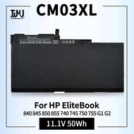 Laptop Battery Cm03 Cm03xl For HP Elitebook 840 845 850 855 740 745 750 755 G1 G2 Series Notebook Fi