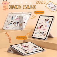 Cartoon Magnetic iPad Case For Gen11 A16 Gen10 Air11 M2 M3 Air13 Pro 12.9 Mini6/7 Air4/5 10.9 Air6 A