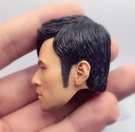 1/6 Male Asian Singer Jay Chou Rapper Head Sculpture Carving Model Fit 12inch Action Figures Collect