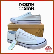 North Star Original White Unisex Laces School Shoes | Kasut Sekolah Putih North Star 889-1503