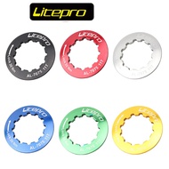 Lp Litepro Bicycle Cassette Locking Ring Mountain Bike Road Bike Folding Bike DIY Locking Lid Accessories Aluminum Alloy Lightweight Flywheel Lid Bike Parts Suitable for Shimano SRAM Bike Parts