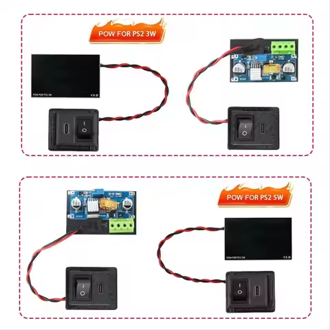 Persevering- Replacement Type C PSU Mod for PS2 Power Board for PS2 Fat Console 3XXXX Power Supply B