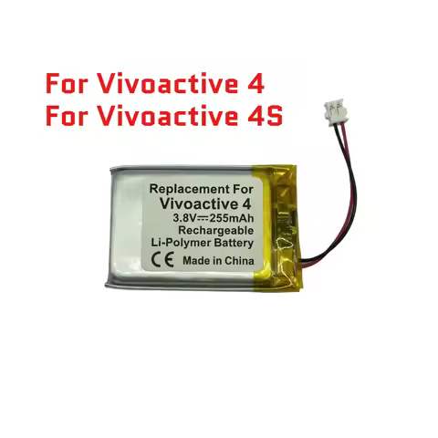 For Garmin Vivoactive 4 Vivoactive 4S 361-00096-01 361-00086-11 GPS Watch Battery