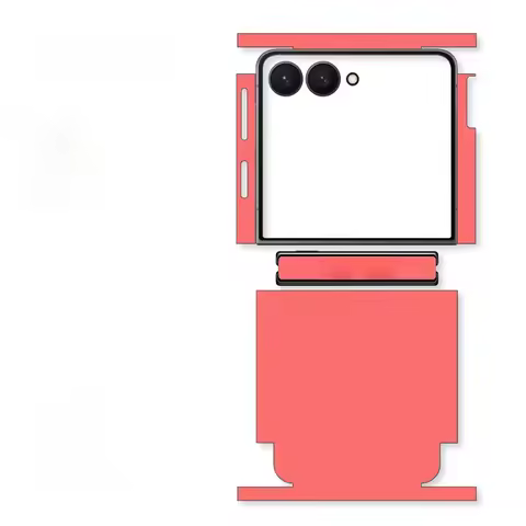 Skin For Samsung Galaxy Z Flip 7 6 5 4 2 Back Film Sticker Full Cover Protective Decal Wrap Side Fra