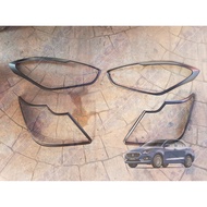 Suzuki Dzire 2019 - 2025 Headlight and Taillight Cover Black