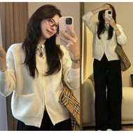 QC 2-zip 8-color woolJacket wool jacket