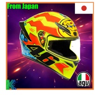 AGV K1 S ROSSI 2001 Full Face Motorcycle Helmet - 100% Authentic with Lightweight Thermoplastic Shel
