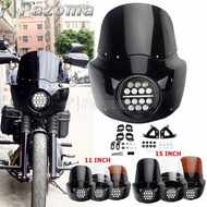Motorcycle 5.75 inch Headlight Club Fairing For Harley Softail Low Rider S 114 FXLRS 2020-2021 117 F