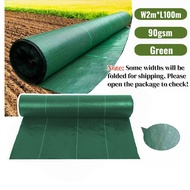 🌱 Weedmat 100 200 Metres 90GSM/100GSM Weedmat Soil Cover / Soil Cover / Weed Preventer Weedmat 0.5m 