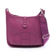 【二手】愛馬仕 HERMES Evelyne 3 Trois PM 單肩背包 056277CK 海葵皮革 Evelyne 3PM 海葵色 女士二手 A