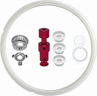 Pnltae Replacement Sealing Ring Set for Instant Pot Pro 60 Pro Plus 60 Duo Evo Plus 60 6 Qt, Include