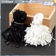 1000Pcs Price Tags Hang Tag String Clothing Garment Tags Polyester String Tag Seal Clothing Printed 