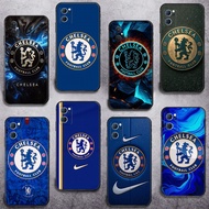 chelsea fc logo for OPPO R9 F1 Plus R9S Reno 2 2Z 2F 3 4  Pro 5 5F Lite 5K TPU Spot Black Plastic So