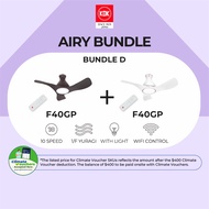 [NEA Climate Voucher $400] KDK Airy Bundle D (F40GP + F40GP)