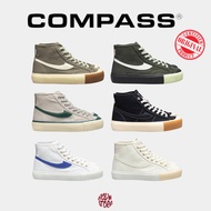 Compass Gazelle Hi Wafer Green / Black Gum / White Blue / Cream / Moss / Sage Gum