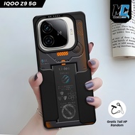 IQOO Z9 5G Premium Hologram IMD Casing - Softcase IMD hybrid Motif Futuristic UV Printing IQOO Z9X 5