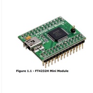Ready Stock FT4232H MINI MODULE Development Board USB Hi-Speed Interface MODULE I2 MINI