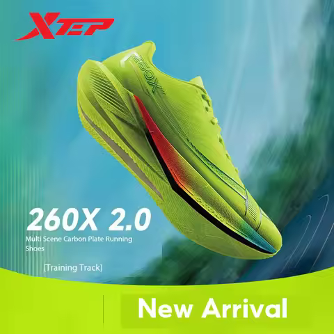 Xtep 260X 2.0 2024 Winter For Men Running Shoes Race Training Carbon Plate Marathon Running Shoe Reb