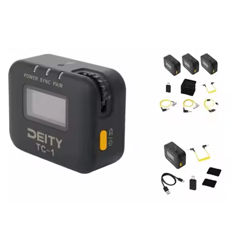 DEITY TC1 TC-1 KIT Wireless Timecode Box Generator Microphone Time Coder Mic for Video Recording Tim