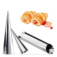 Cones Horn Pastry Roll Cream Cannoli  Roll Mold Conical Danish Pastry Croissant Cake Bread Mold Baki