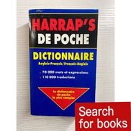 English Books < Harrap's de Poche: English French/French English Dictionary > (70,000 Words and Expr
