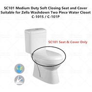 Zella Seat Cover SC101 Suitable for Washdown Two Piece Water Closet C-101S / C-101P