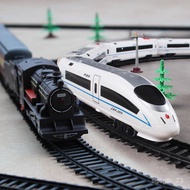 LP-6 LP-6💥Free Shipping💥Electric Simulation Small Train Track Toy Set with Acousto-Optic Model Thomas Bullet Train Small