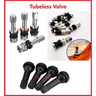 👍🏻Quality👍🏻 Car Tyre Tubeless Valve Aluminium Kepala Angin Kereta Valve Tayar Kereta Motor Tubeless Tyre Valve Tiub