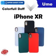 Casing iPhone XR Ume Colorfull Doff Silicone Softcase