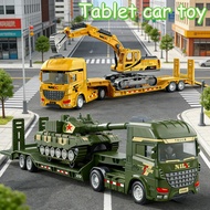 Bulldozer Toy Children's Excavator Truck Transportation Model Inertial Alloy Toy Car