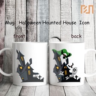 Halloween Mug Haunted House Icon