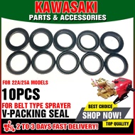 V Packing Gaskets Repair Rubbers Oring for Belt Type Power Sprayer Pressure Washer Compatible with Kawasaki 22A-25A Models