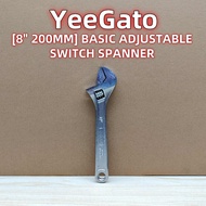 [8" 200mm] BASIC ADJUSTABLE SWITCH SPANNER MULTI FUNCTION / SPANA BOLEH LARAS UNTUK SERVIS A/C / AUT