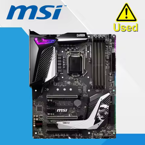 MSI MPG Z390 GAMING PRO CARBON LGA 1151 HDMI USB 3.1 ATX Motherboard