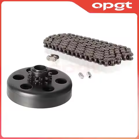 OPGT 12 Tooth Centrifugal Clutch 3/4" Bore With #35 Chain Kit For Go Kart Mini Bike Honda Engine GX1