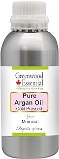 Greenwood Essential Pure Argan (Moroccan) Oil (Argania Spinosa)100% Natural Therapeutic Grade Cold Pressed 300ml
