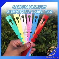 Plastic Adjustable Hanging Label Tag Garden Nursery Plant Tags Waterproof Tree Markers Penanda Pokok