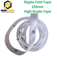 Ripple Fold Tape S Track Tape for Curtain Snake Plate Design - Curtain Tape Cut Price
