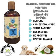 The Paw's Coconut Oil For Pets 500ml , Non GMO . Transfat Free .  Hexane Free . No Additive