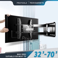 32-70 inches TV Wall Mount Bracket 55 inches Extend Tilt Swivel Monitor LCD Cantilever Type Wall Mount Bracket