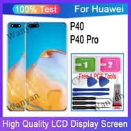 Original OLED Huawei P40 P40 Pro LCD Touch Screen Replacement