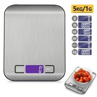 高精度家用電子磅廚房 5KG/1G 烘焙食物磅重秤重 (平行進口)