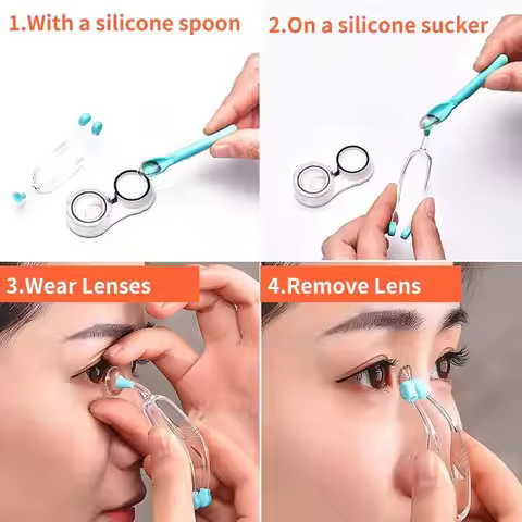 Soft Contact Lens Remover Inserter Applicator for Soft Hard Lenses RGP
