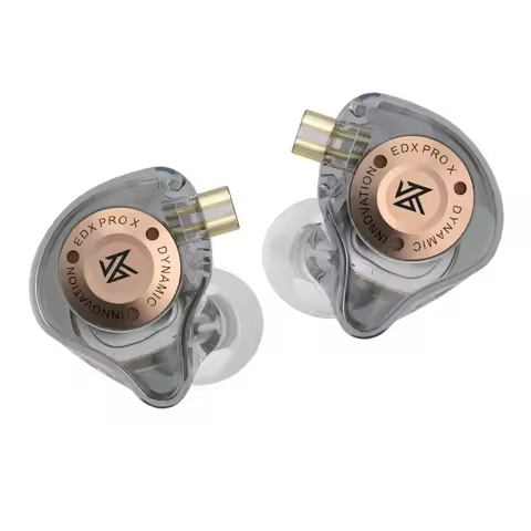 KZ EDX PRO X Dynamic Drive Earphone HIFI Bass Music Earbud Sport Noise Cancelling Headset KZ EDXPROX