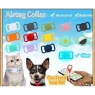 Airtag Pet Collar Holder Casing -Waterproof Silicone Case for Apple Airtag
